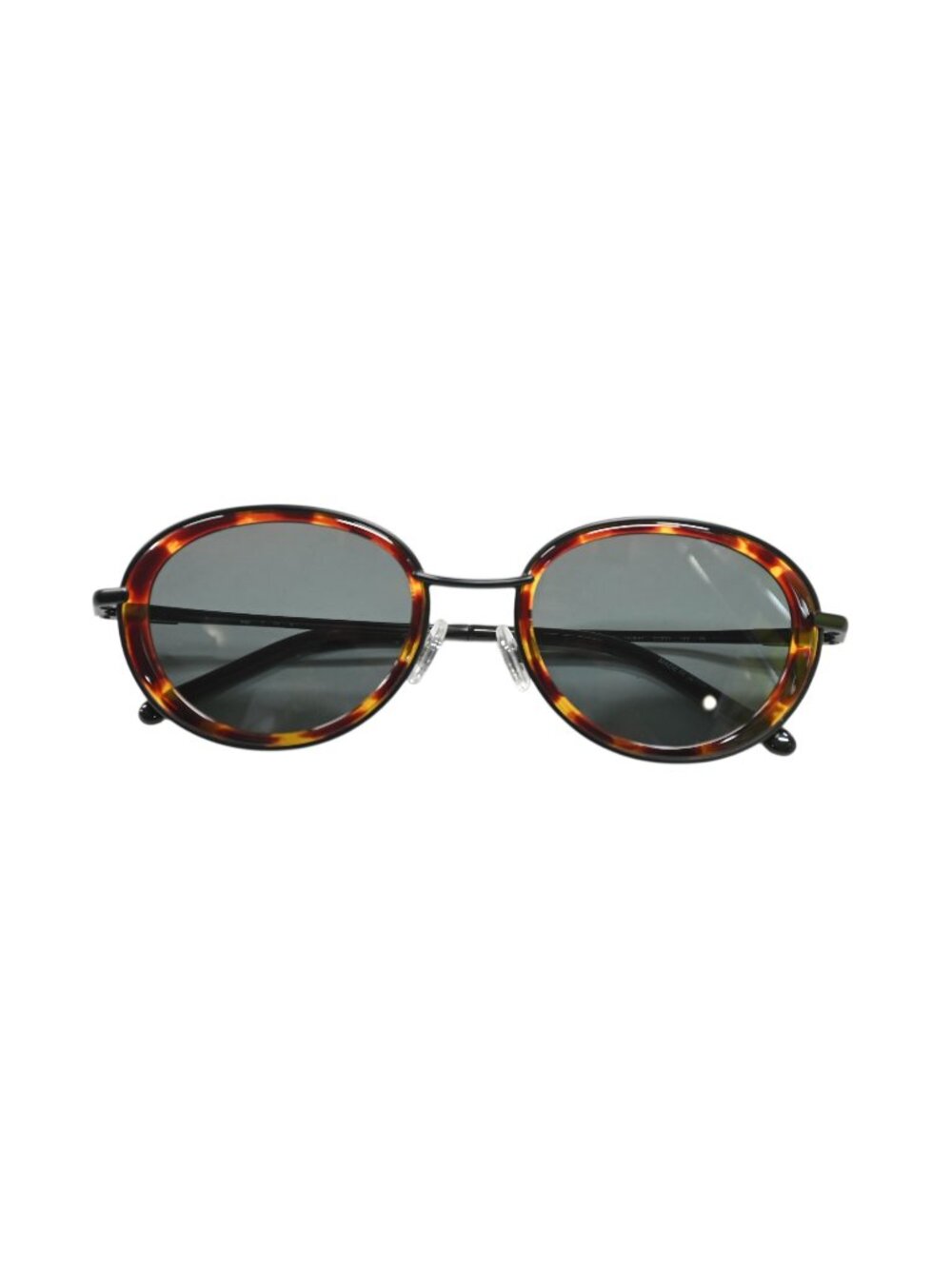Diesel DL1018 51mm Oval Sunglasses in Matte Black/Dark Grey